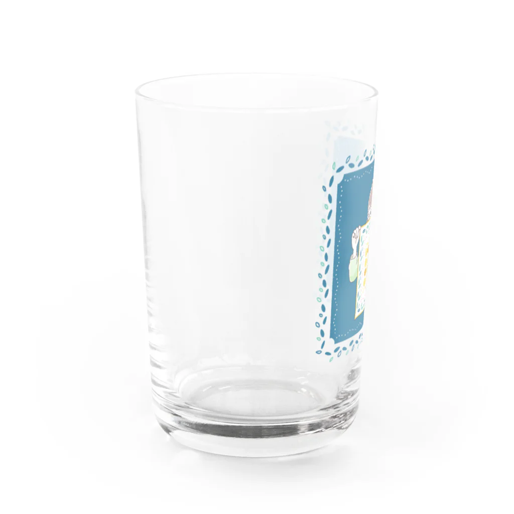 Saori Tanaka ｜ タナカサオリのハンカチの子 Water Glass :left