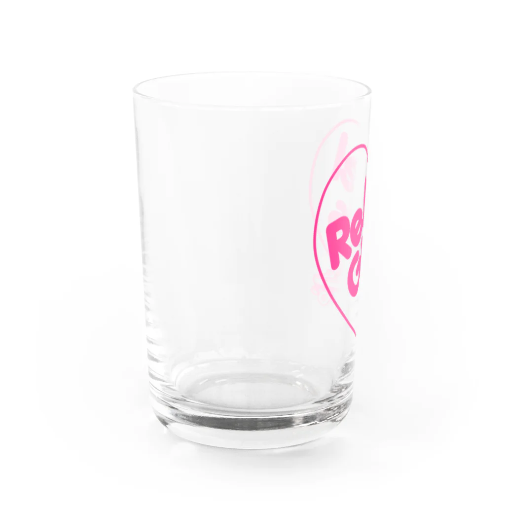 ITSUMItalkstoreのREBEL ROLLER GIRLSピンク Water Glass :left