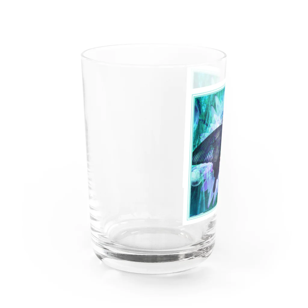 suparnaのクロアゲハII Water Glass :left