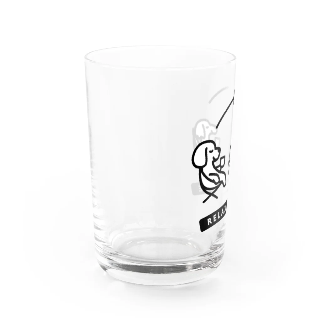 かめつるのリラックスタイム Water Glass :left