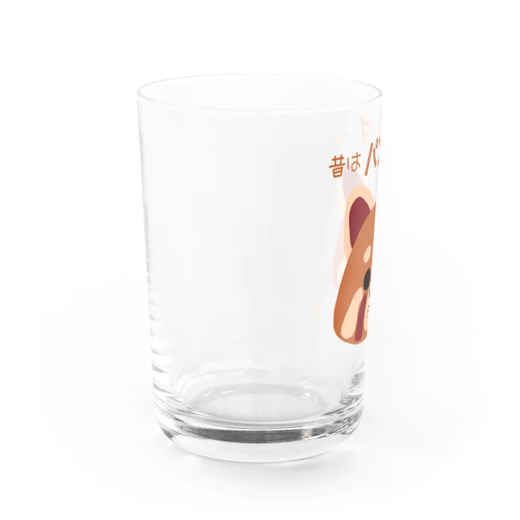 ウチのMEIGENやさんのレッサーパンダの嘆き Water Glass :left