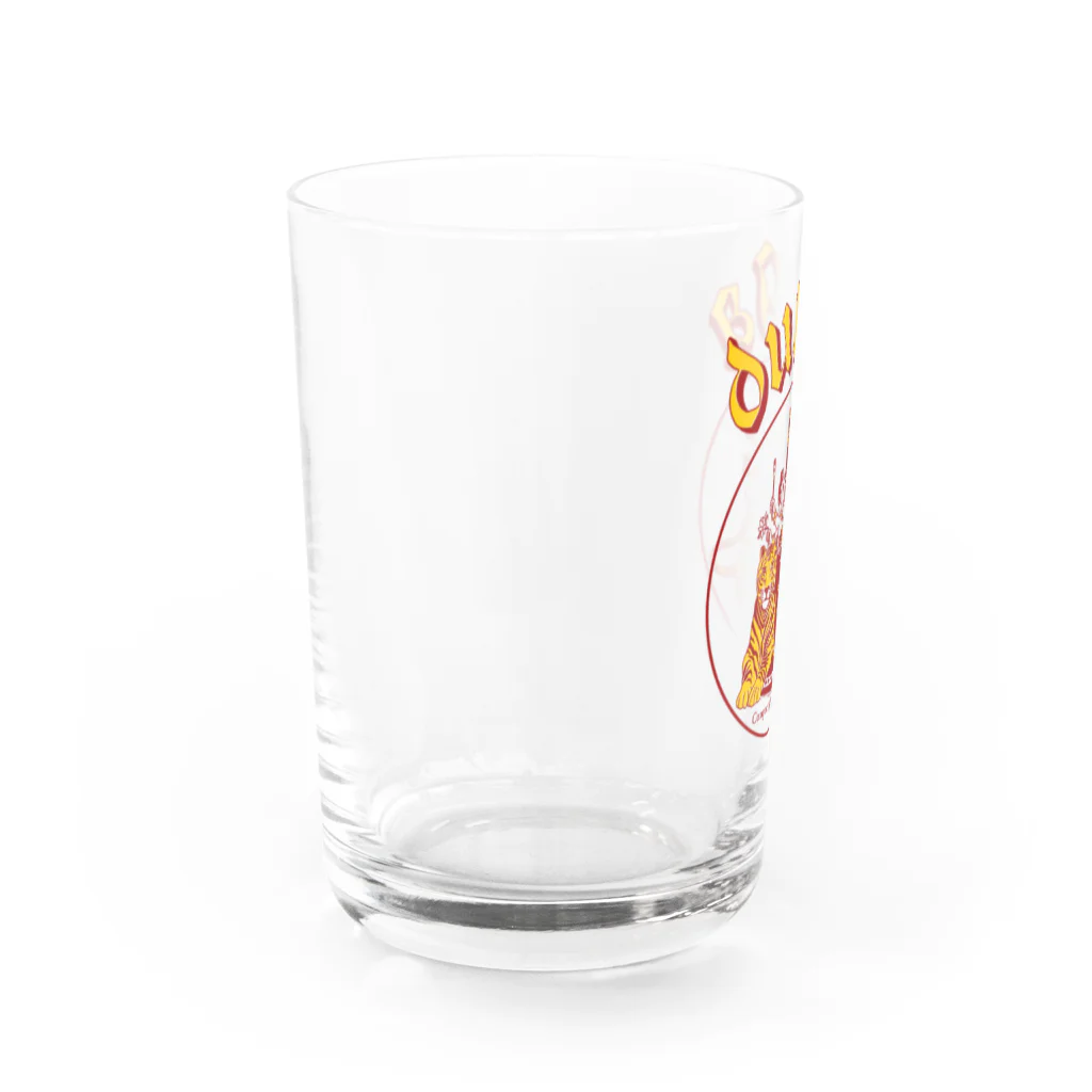 ITSUMItalkstoreのDURGA 赤×黄色（ズレ） Water Glass :left
