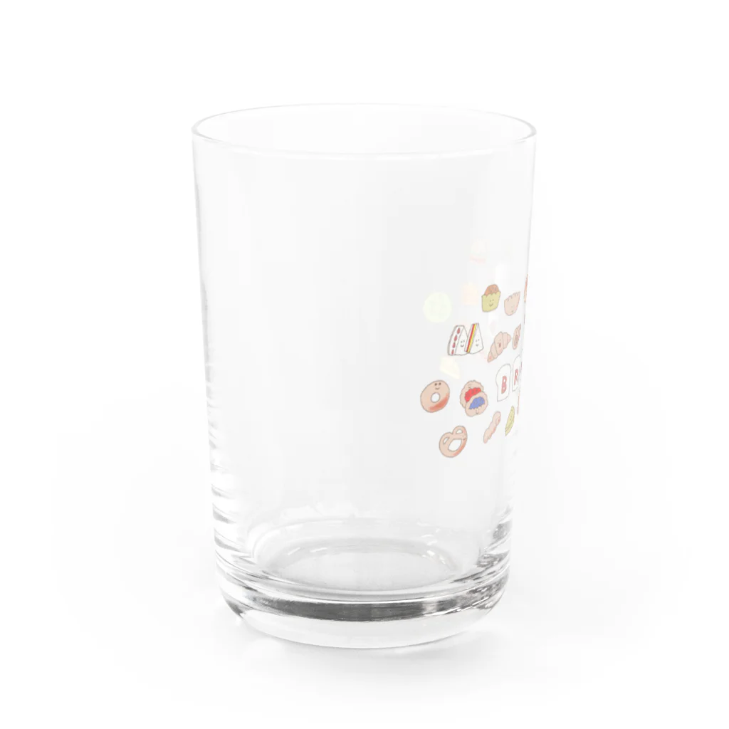 あぴこのおみせのなかよしパン屋さん Water Glass :left