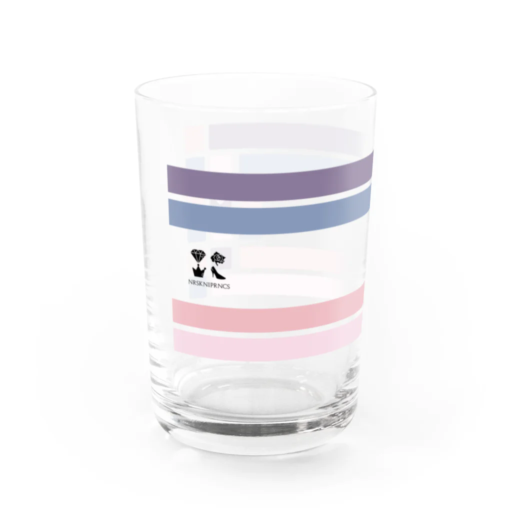 なりそこないプリンセスのnrskni×Design Square&Color Water Glass :left