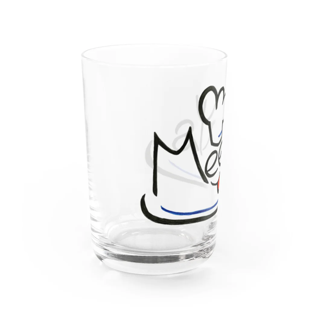 Cubano bar MeeatsのMeeatsグラス Water Glass :left