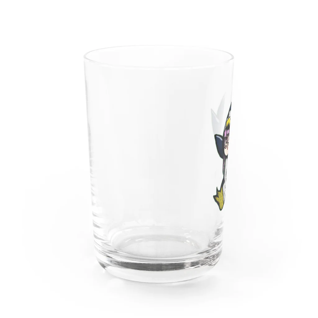 くさっているひとのむい　ペンギングッズ Water Glass :left