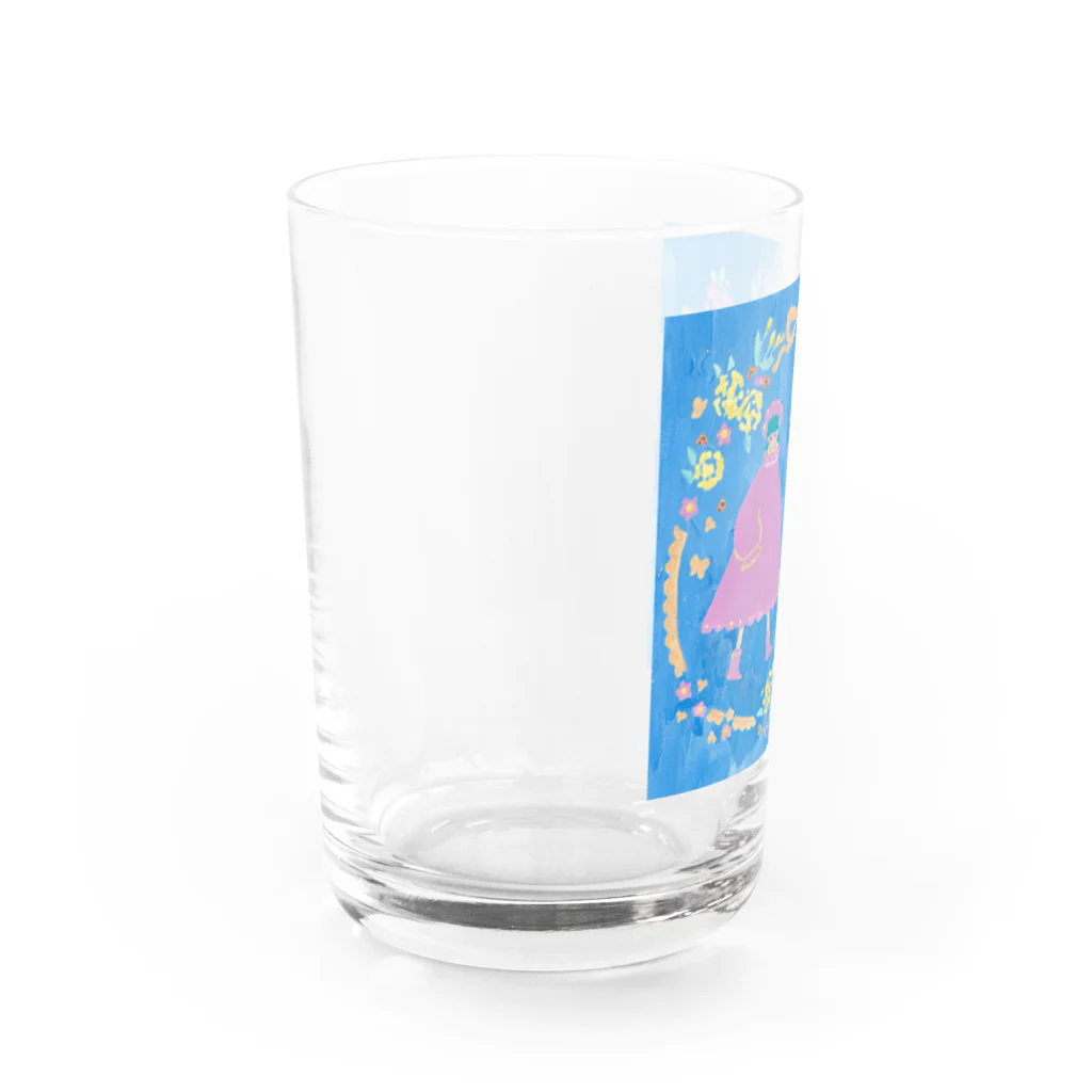 ぼんやり雑貨店のWalk around “NEVER LAND” Water Glass :left