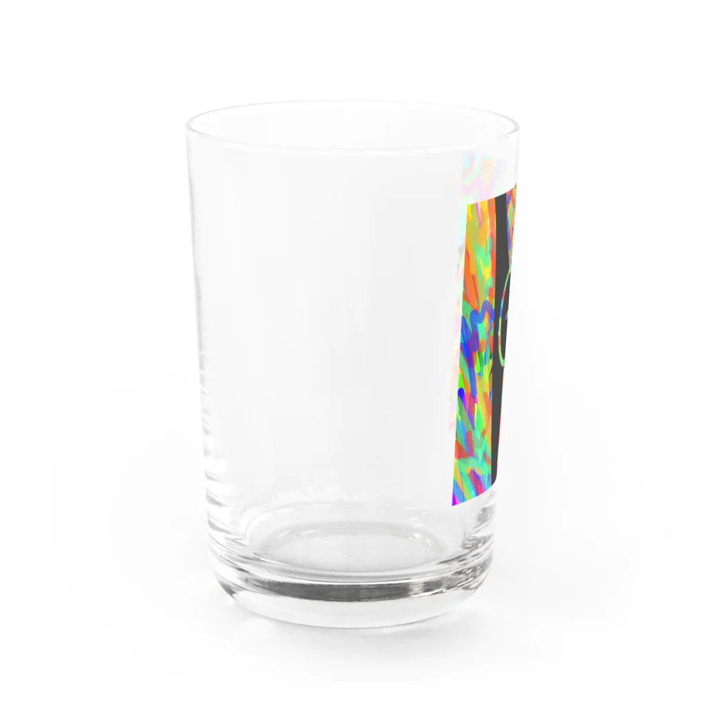 ウンチッチのHeマーク Water Glass :left