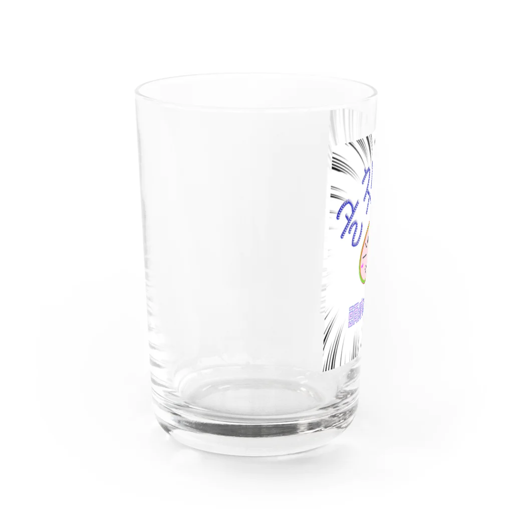 LalaHangeulの골칫거리 ~頭痛のタネ~ Water Glass :left