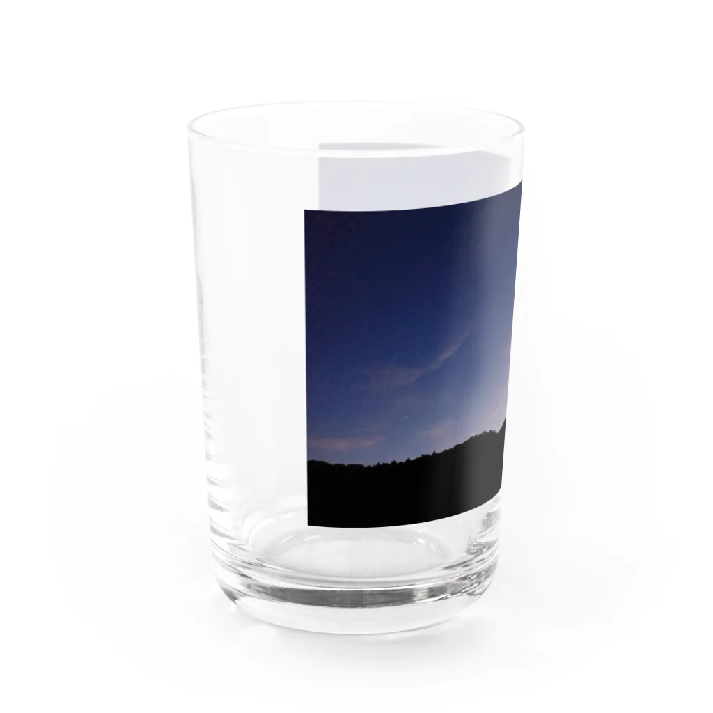 空置き場店のいつかの夜明け Water Glass :left