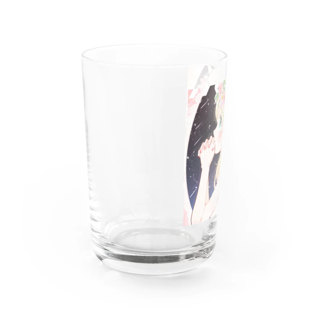 ♰壱夜ちゃん✞の夢かわガールちゃん Water Glass :left