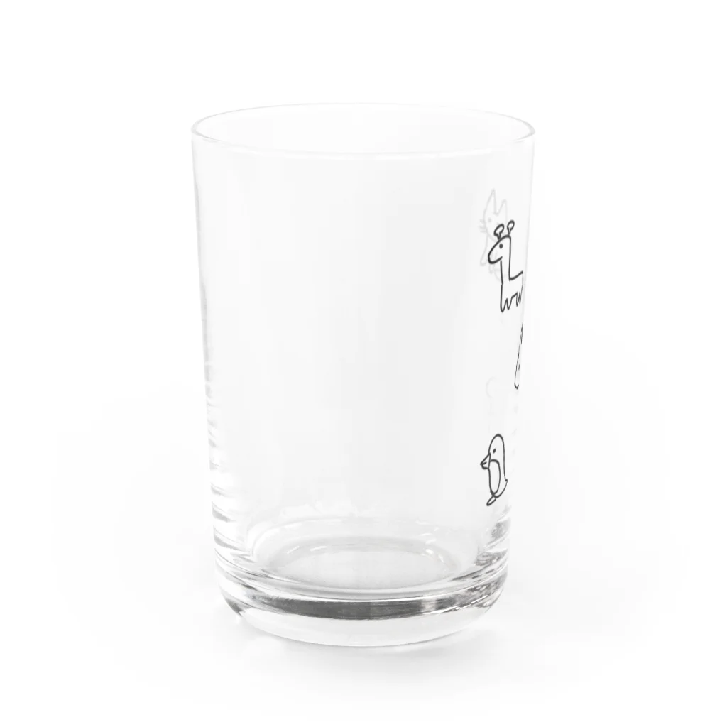 しおい のゆるどうぶつたち Water Glass :left