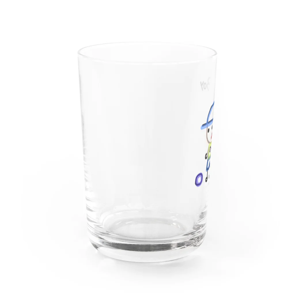 くまさんしょっぷのおとこのこ Water Glass :left