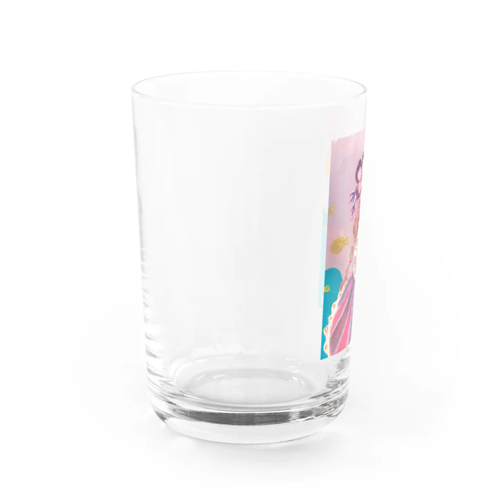 ぼんやり雑貨店のかたつむりガール Water Glass :left
