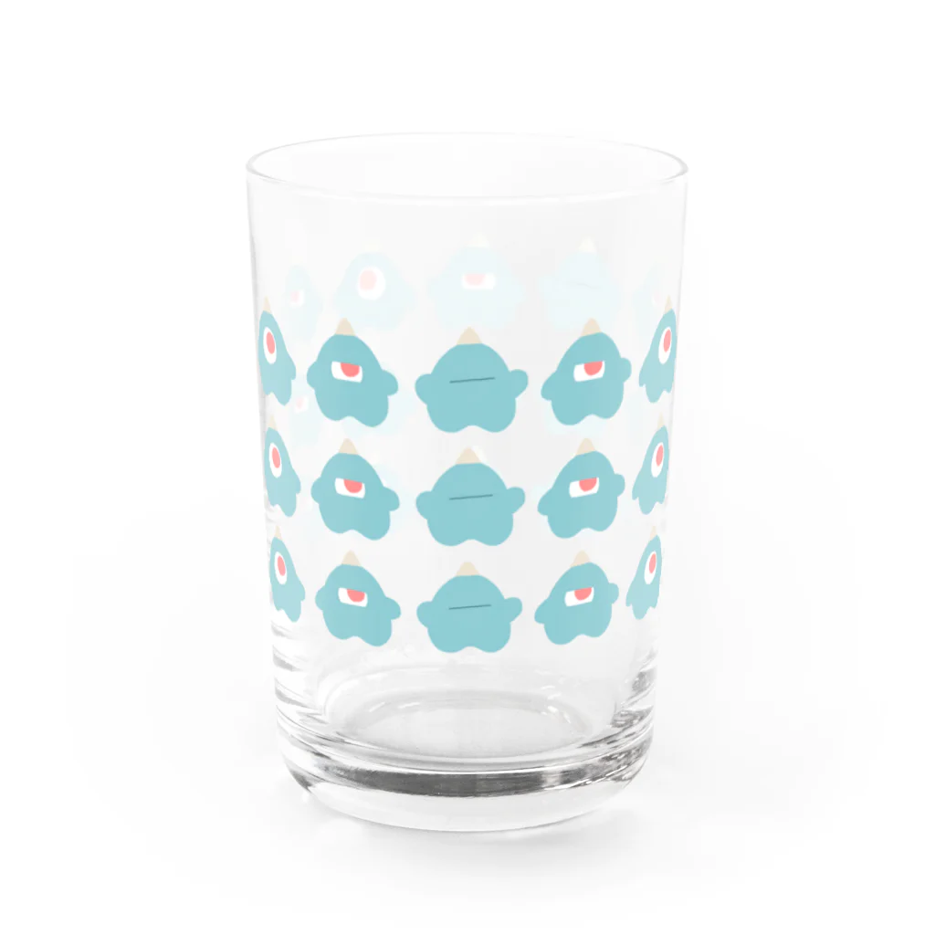 あじの高田くん大量発生 Water Glass :left