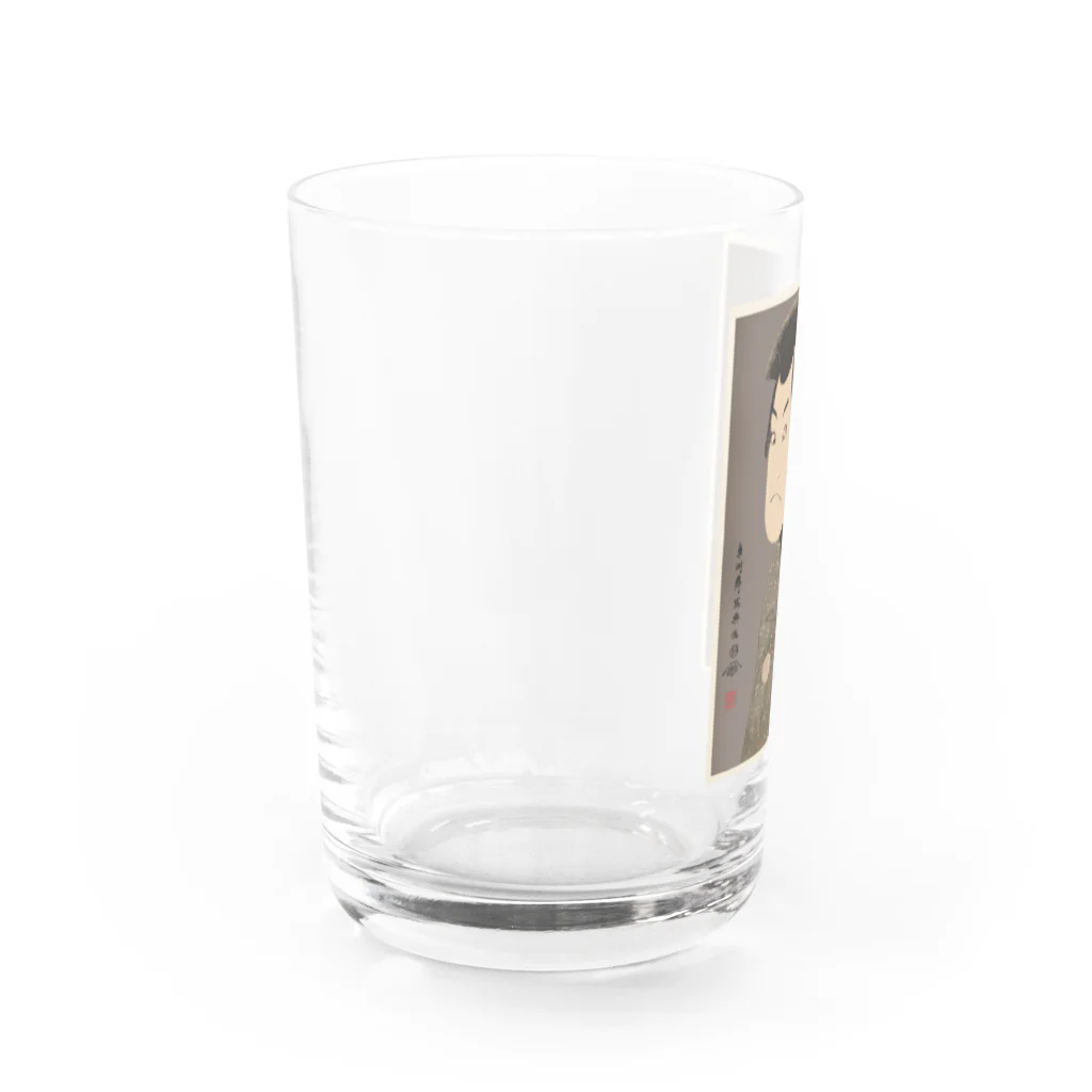 Rigelの三代目坂田半五郎の藤川水右衛門 Water Glass :left