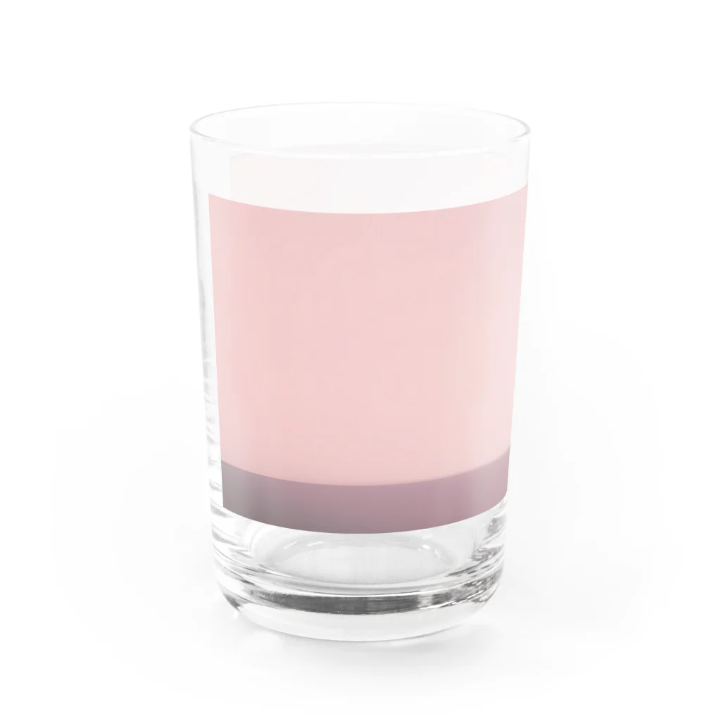 TOBA TOBA COLAのSUNSET PINK Water Glass :left