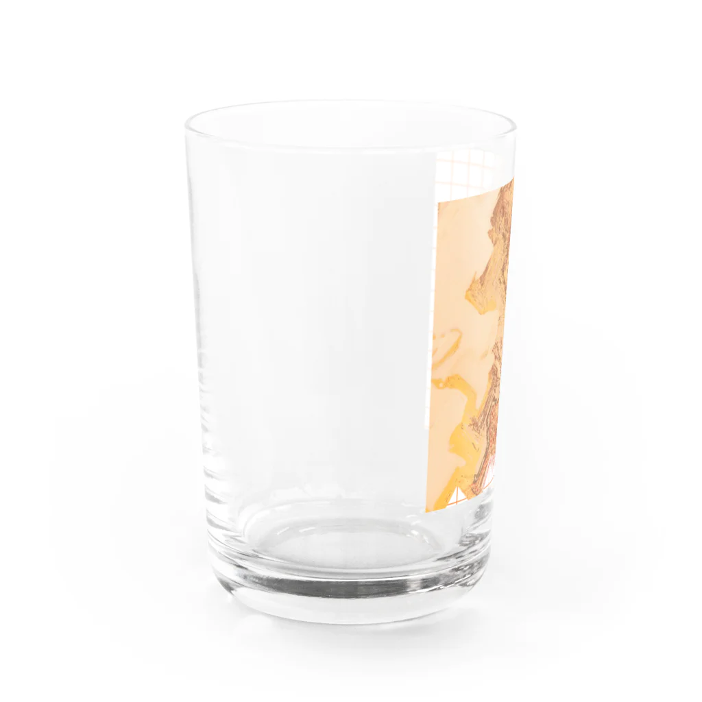 GOMENNEのtenitodokuhanninosizenn Water Glass :left