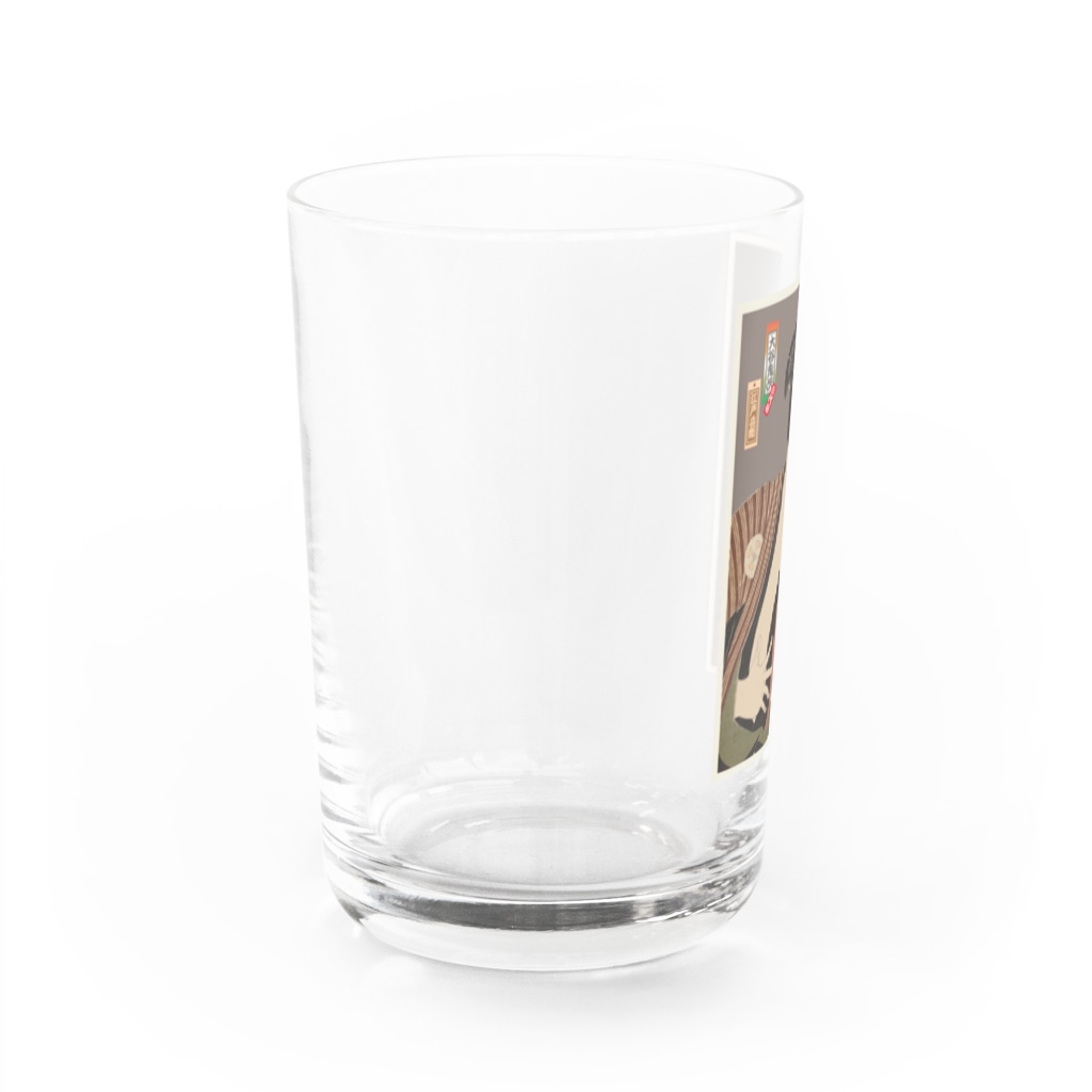 Rigelの三代目大谷鬼次の江戸兵衛 Water Glass :left