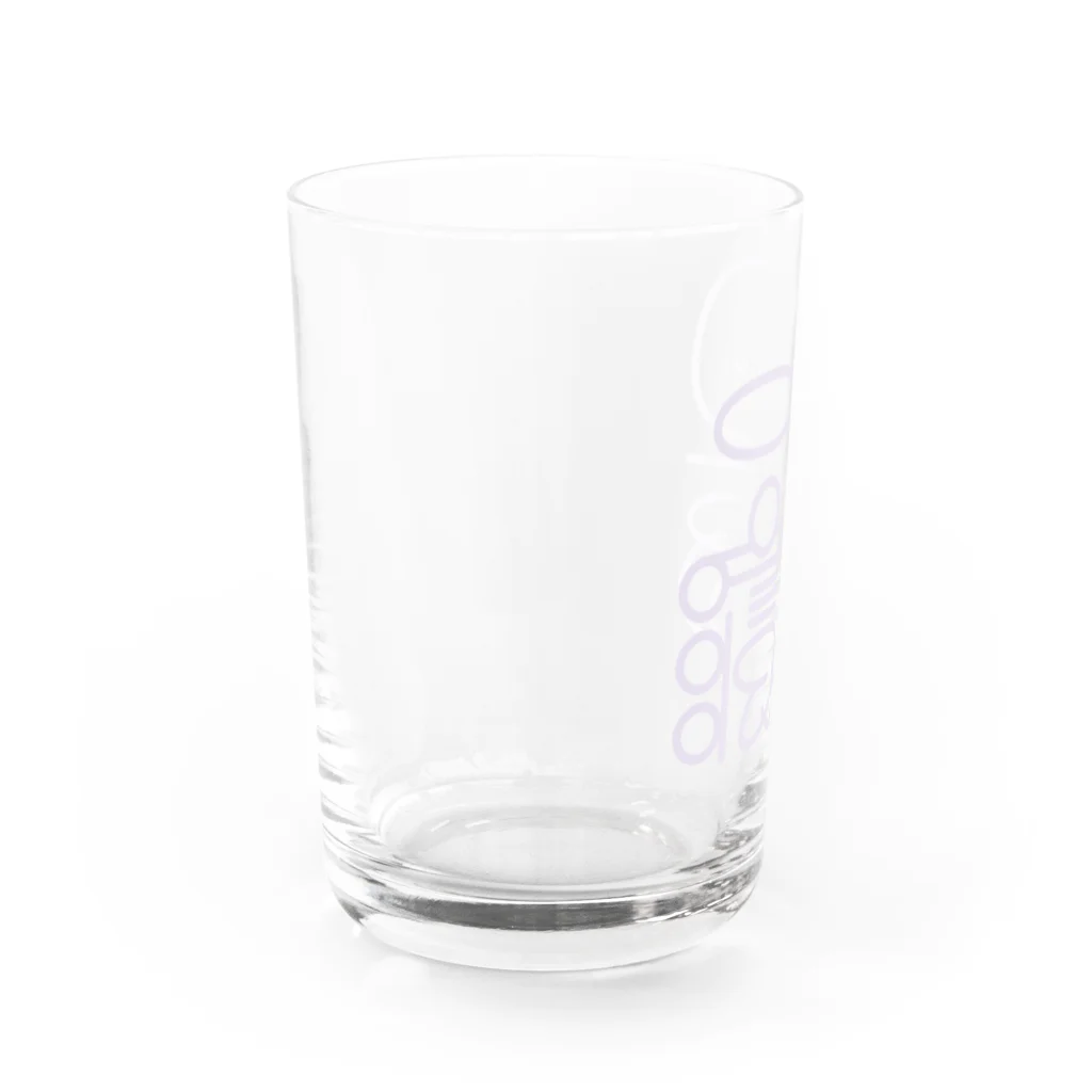 思いついたやつ売る屋さんの一旦寝る Water Glass :left