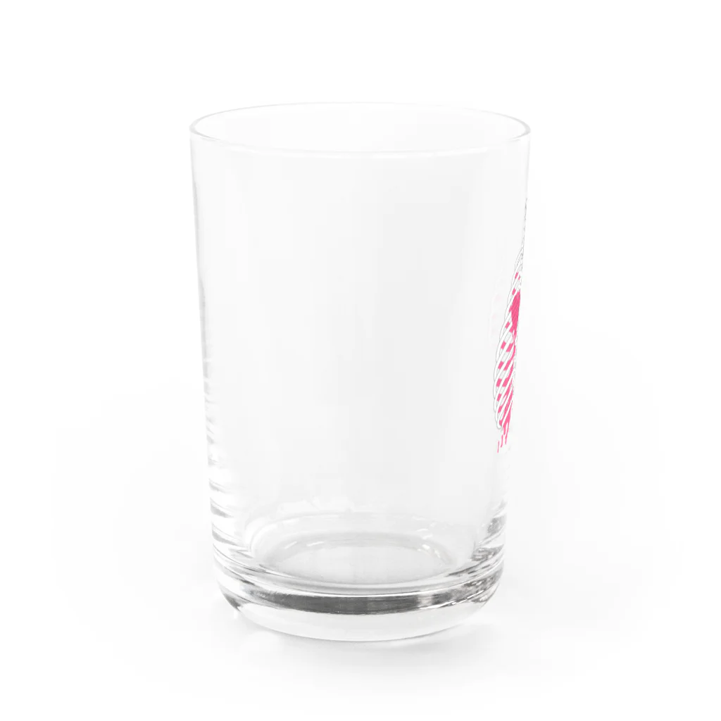 音彩の背骨のグッズ Water Glass :left