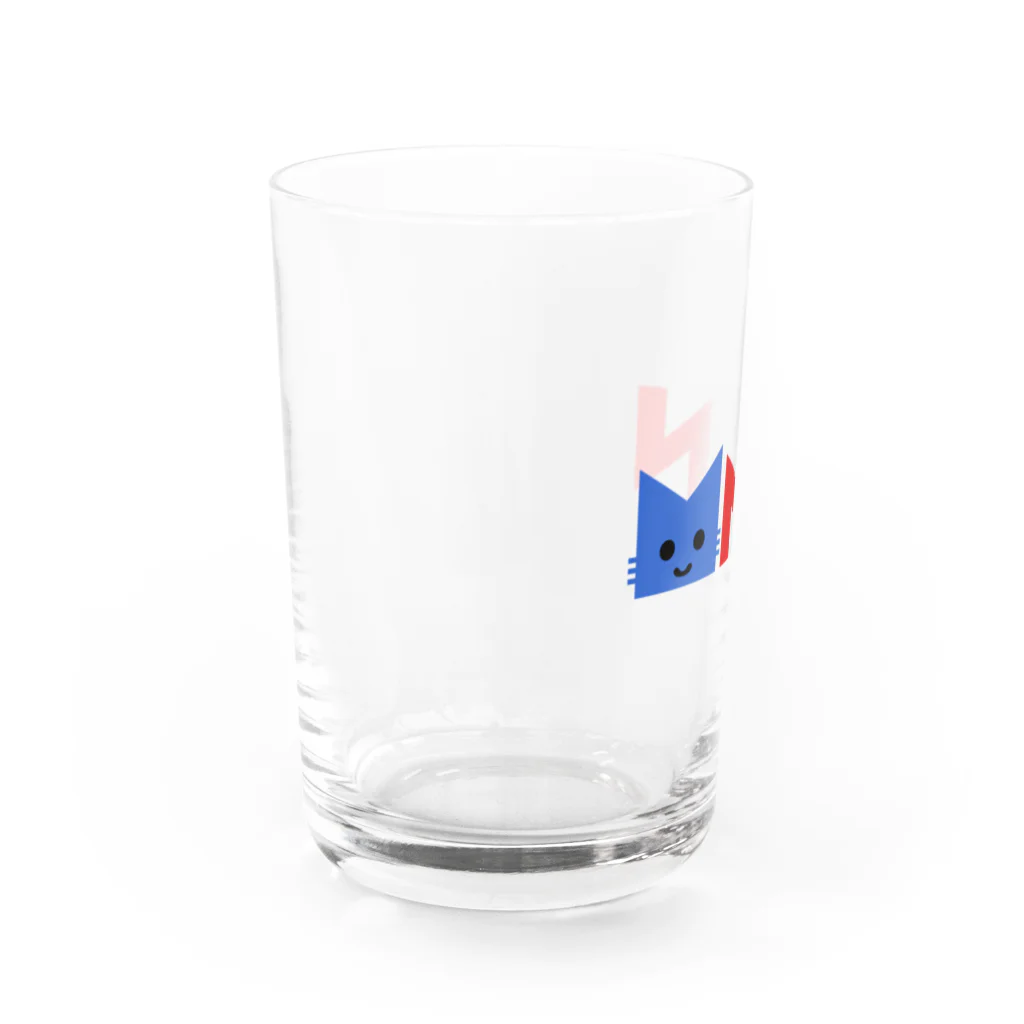 マスクにゃんニュースのMNN マスクにゃんニュース Water Glass :left