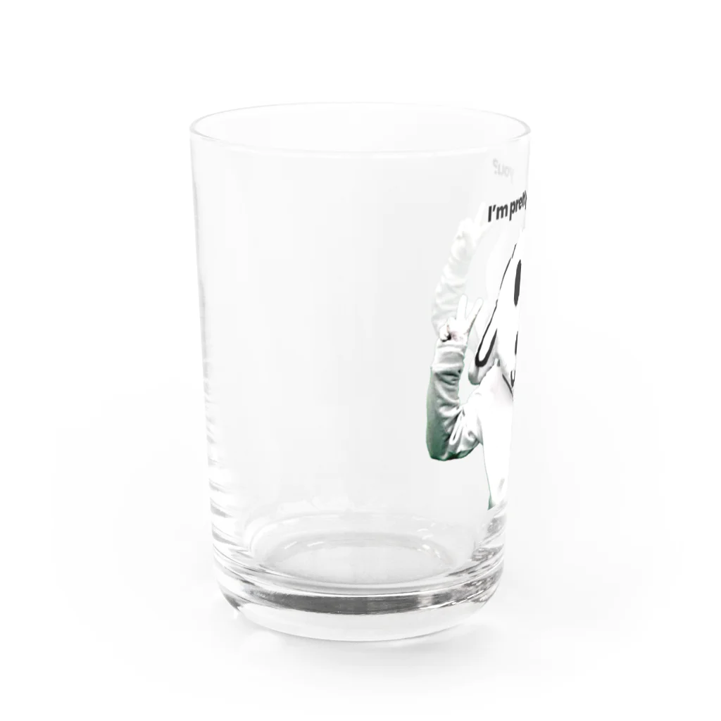 毛並みんの実写毛並みん・雑貨 Water Glass :left