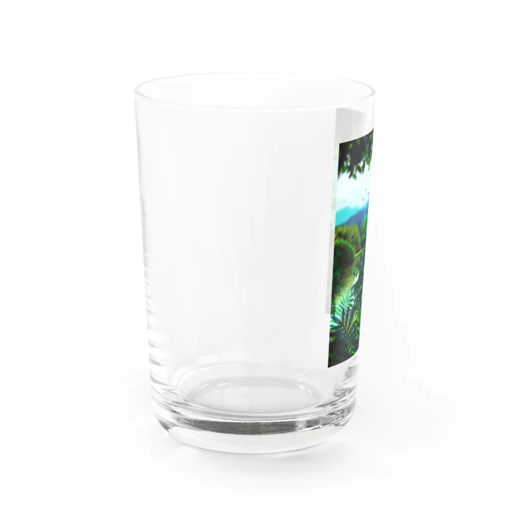 なみなみ・しずかのスマイロと天の木 Water Glass :left