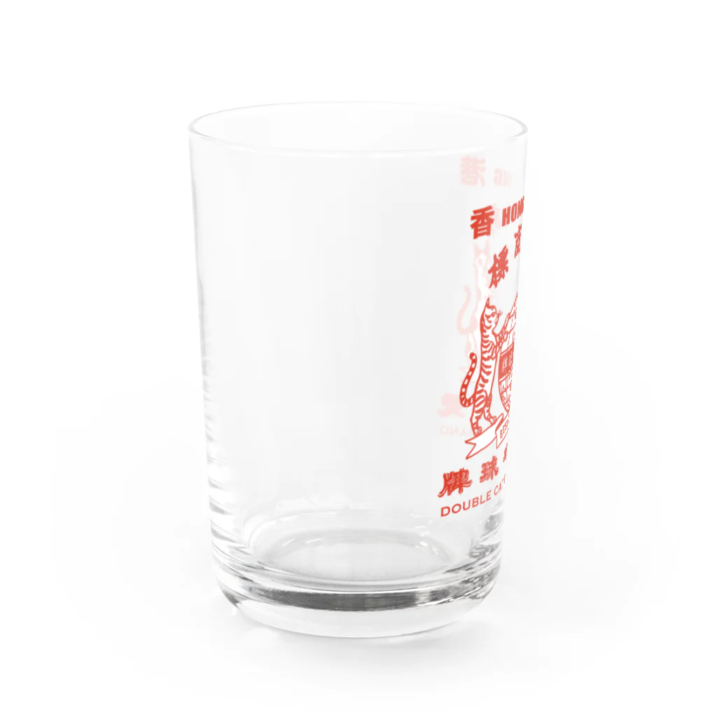 小野寺 光子 (Mitsuko Onodera)の香港「地球猫印」シリーズ Water Glass :left