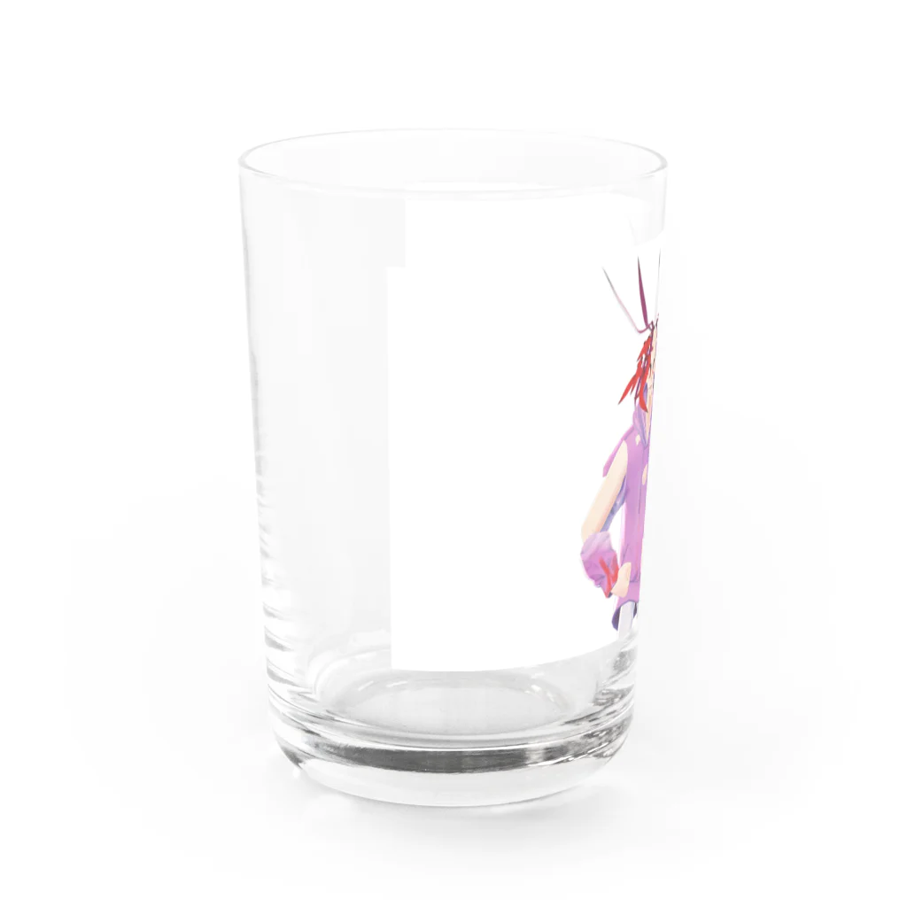 くらんその殺戮崎マサトグッズA Water Glass :left