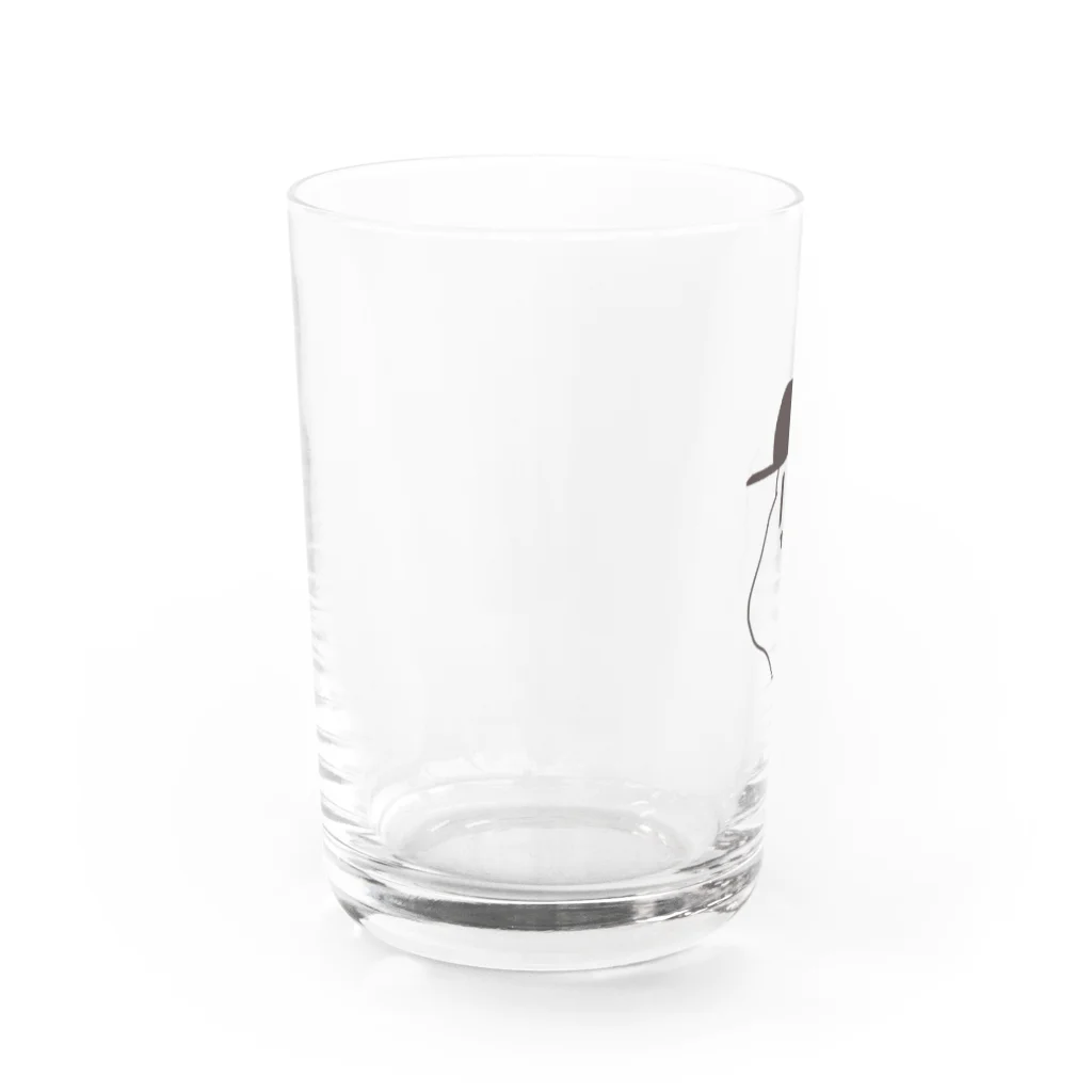 rrr18の帽子とか好きなお化け Water Glass :left