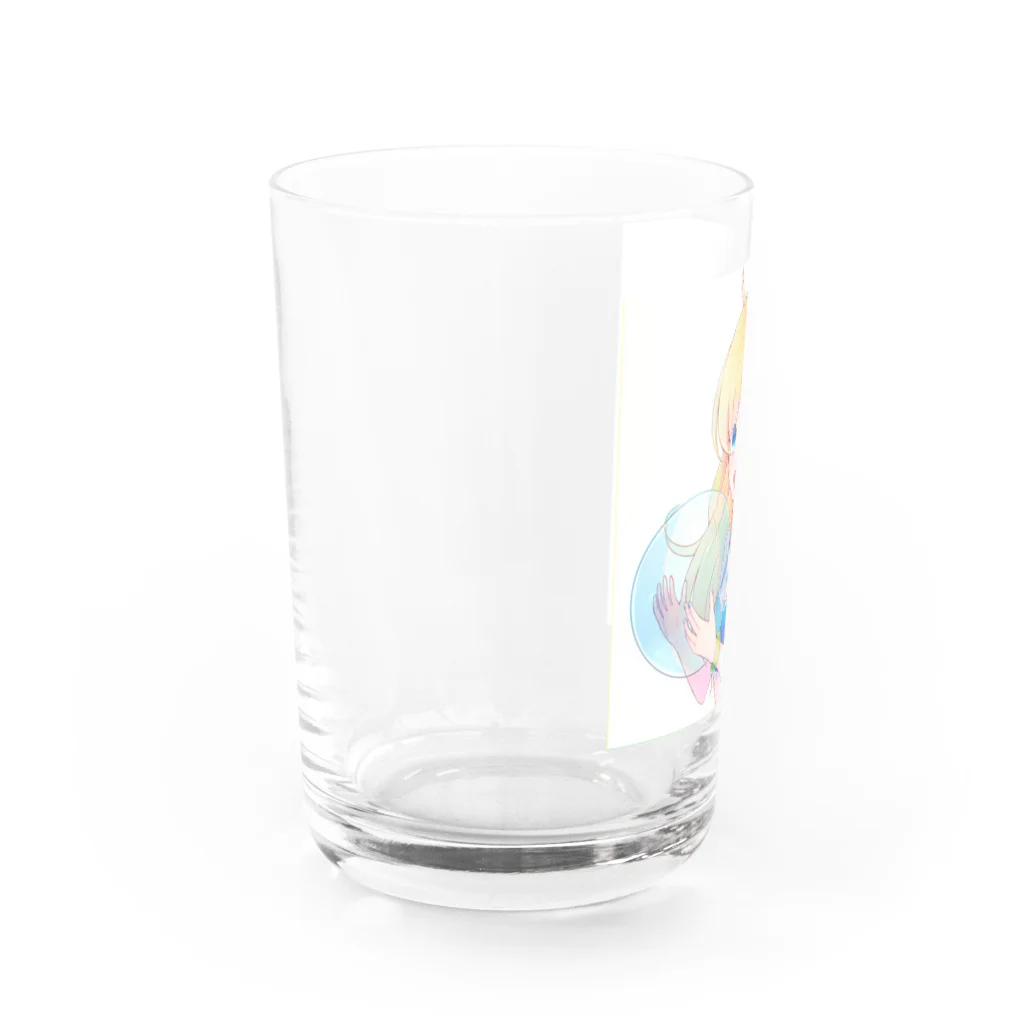 アクセルスタイルの水着美女　 Water Glass :left