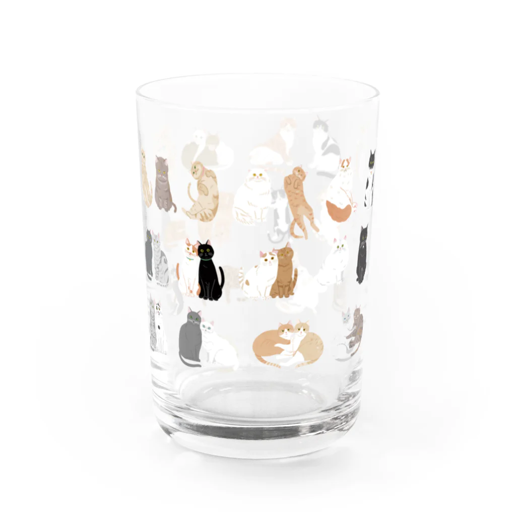 kawamu_cats shopの猫ちゃんグラス Water Glass :left