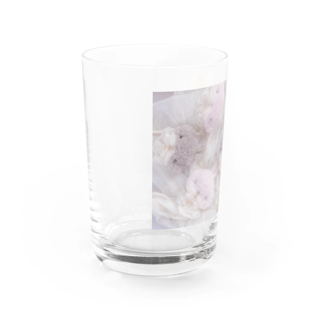 もふもふ工房のアンティークうさぎさん Water Glass :left