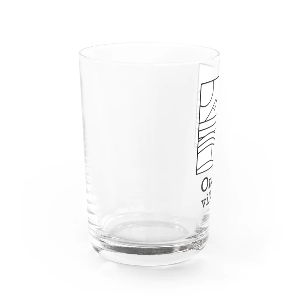 おやゆびカンパニーの大呑ビレッジ Water Glass :left