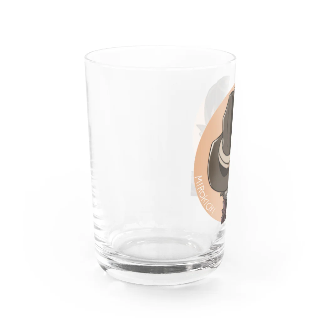 ミロキチ＠CATreatのミロキチ公式グッズ Water Glass :left