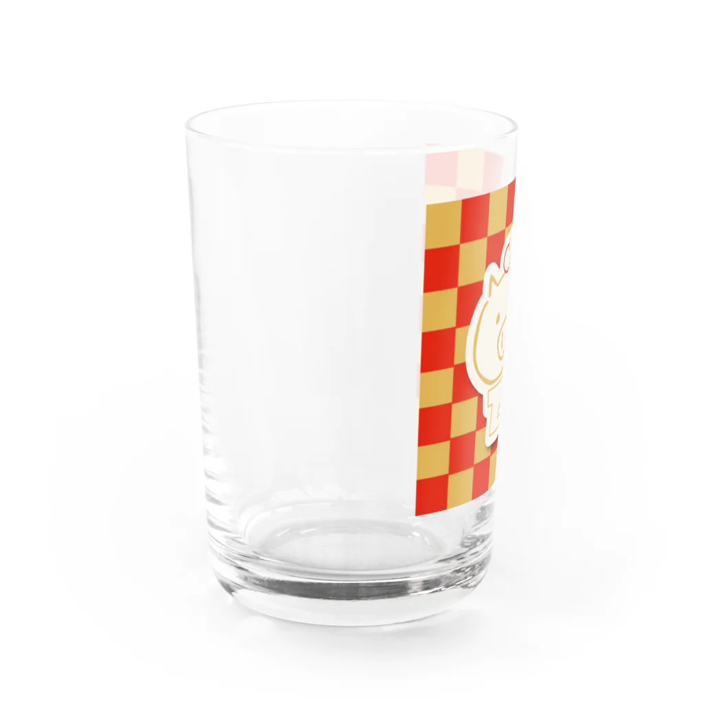 ねぷろ屋さんの鏡ぶた Water Glass :left