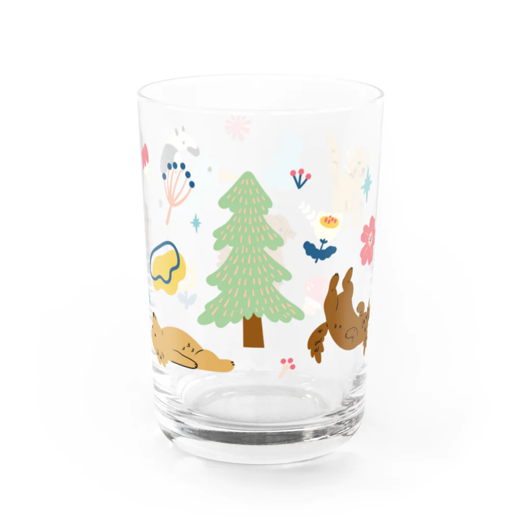 daroryの可愛いワンちゃん Water Glass :left