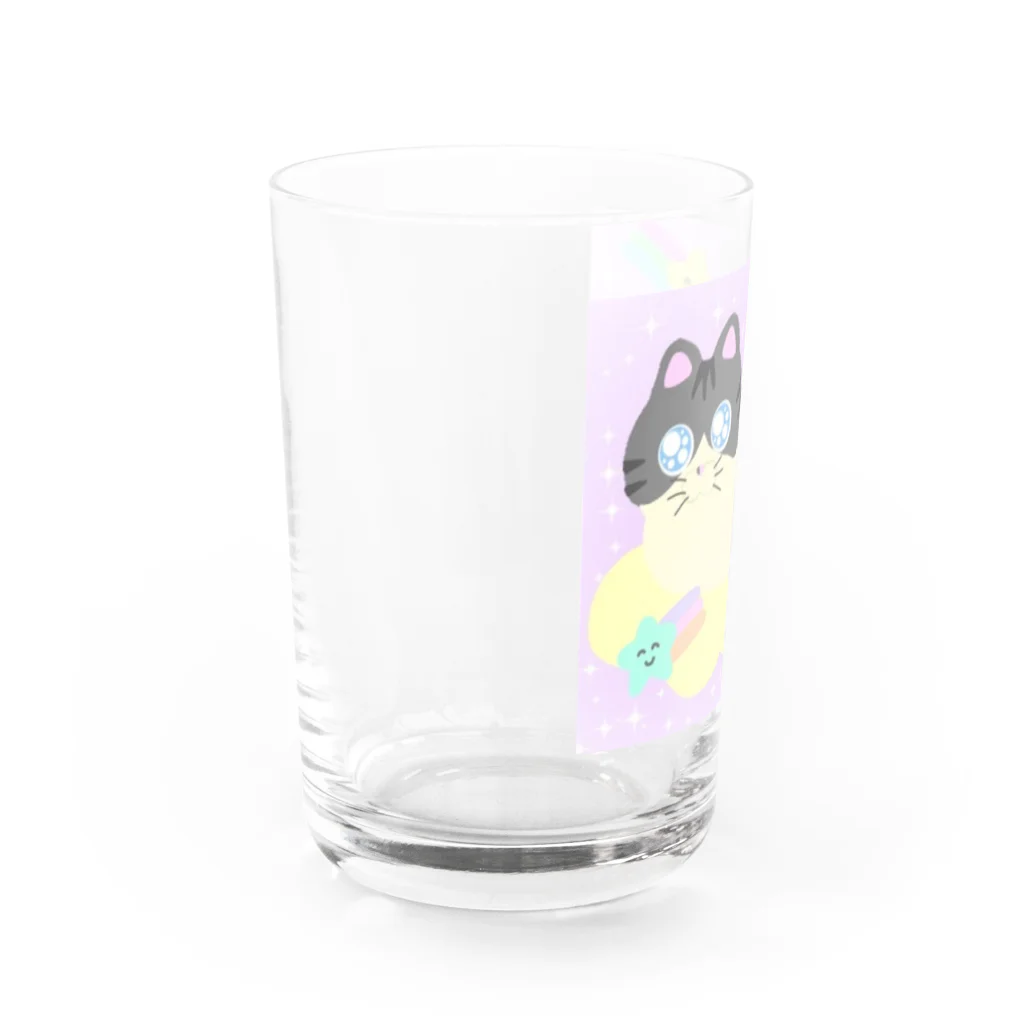 ブティック☆ンボのきらきらおめめンボ Water Glass :left