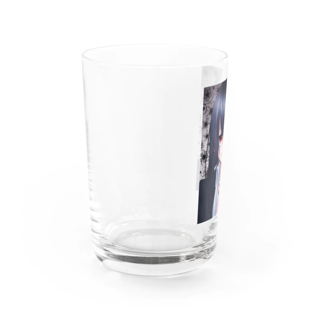 Tama mokaの病みかわ Water Glass :left