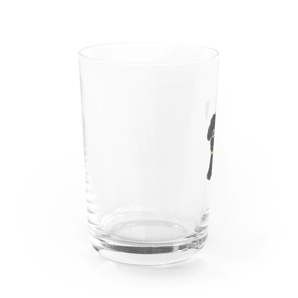 しろごはんのトイプードル Water Glass :left