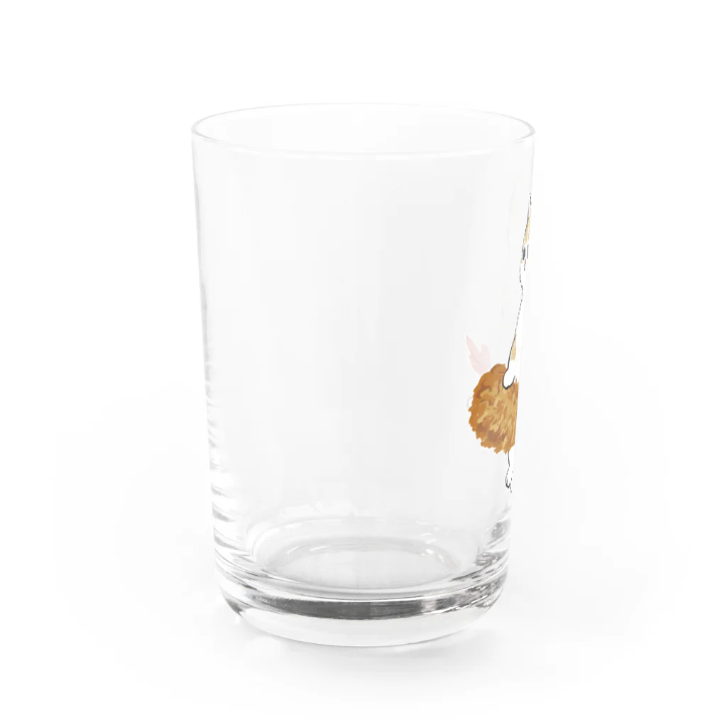 mofusandのえびふらいにゃー Water Glass :left