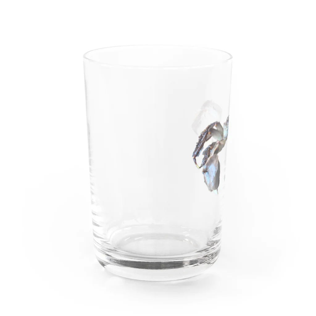 やさいのモクズのカニくん Water Glass :left