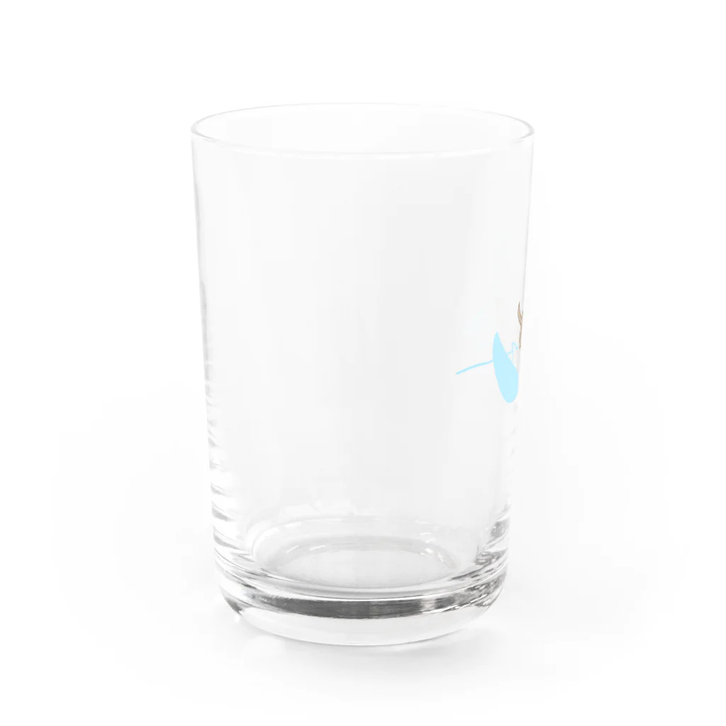 ばぶのねことまんた Water Glass :left