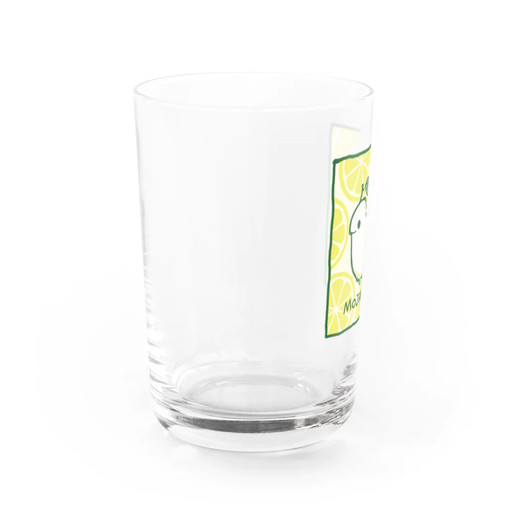 nodokaのもじゃむしグラス レモンソルベ Water Glass :left