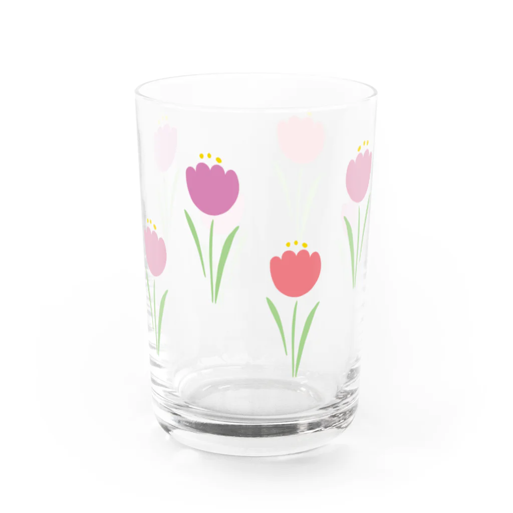 hikageの大きめチューリップ Water Glass :left