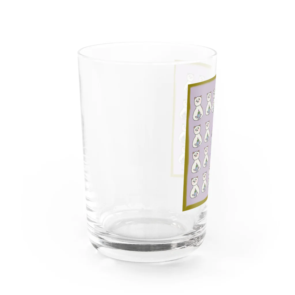 Yukiko The Witchの思い出のヒヤシンス Water Glass :left