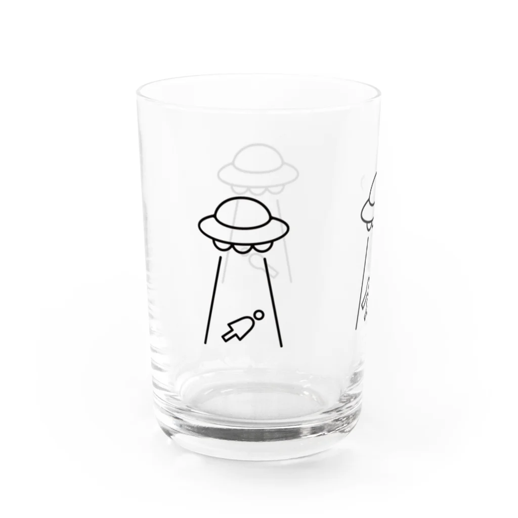 ＠sakedonのアブダクションイラスト Water Glass :left