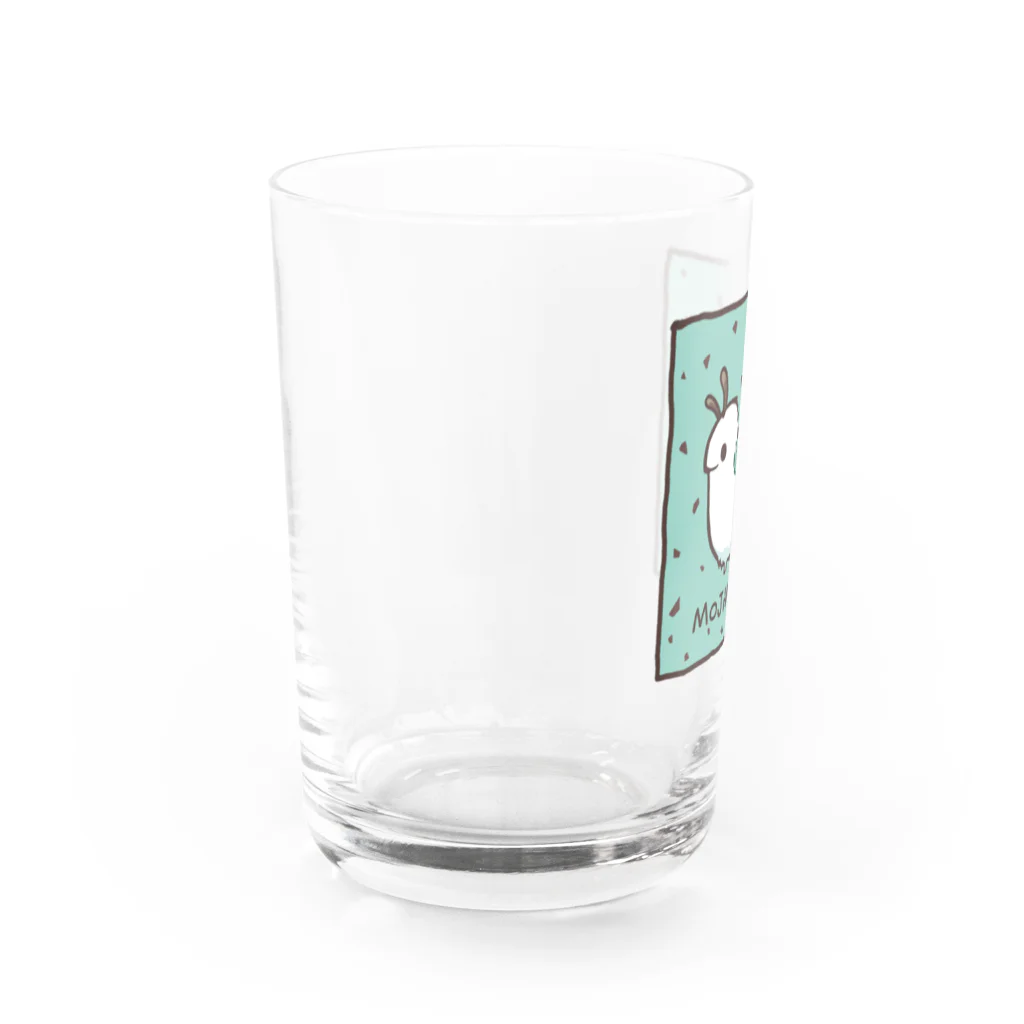 nodokaのもじゃむしグラス チョコミント Water Glass :left