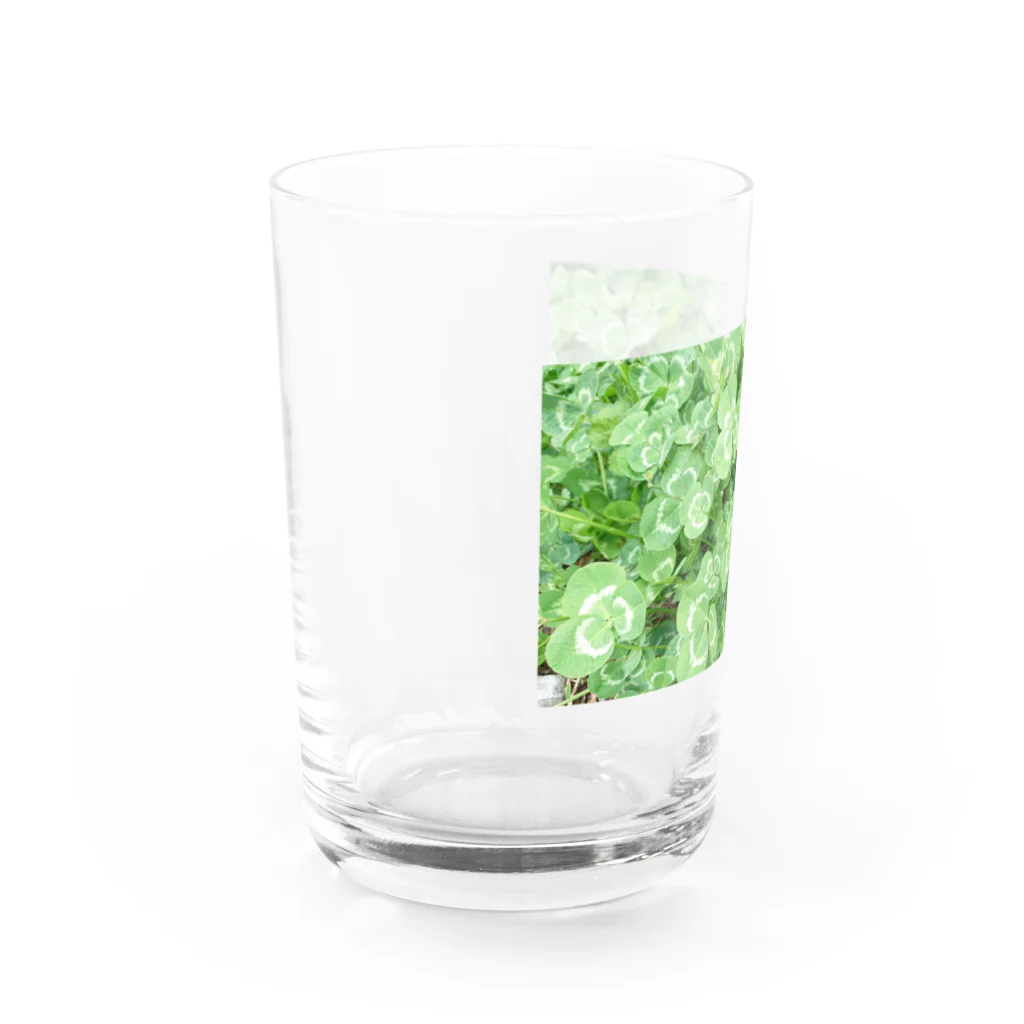 yuaomaの幸せのクローバー Water Glass :left